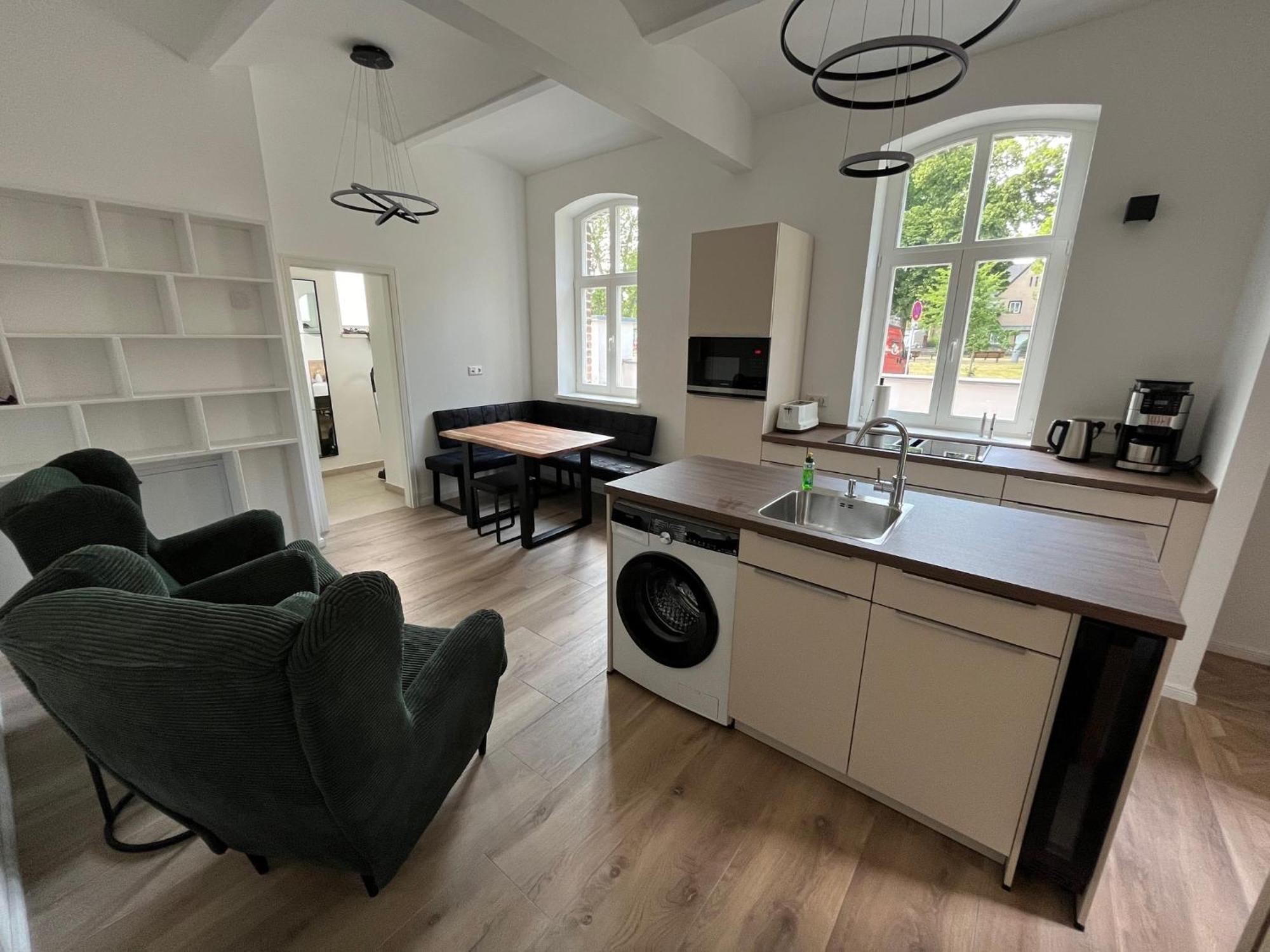 Remise 23A - 2Schlafzimmer Unterkunft Fuer 4-Koepfige Familie Schönefeld Dış mekan fotoğraf